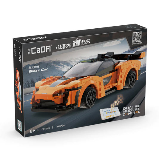 CaDa Building Block, EVO Sports Car 1:20 Racing Car (C51075) 295 Pieces