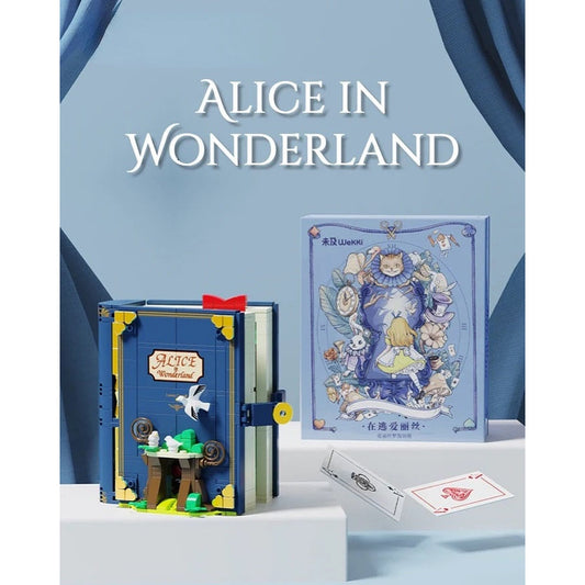 (Pre-Order) New Wekki Building Block, Fairy Tale Town Series, Alice in Wonderland (506172) 500 Pieces